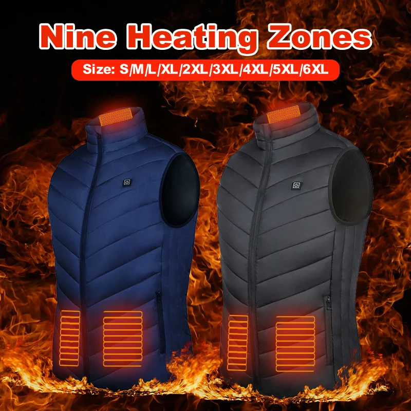2020 Heated Vest 8 or 9 Areas Winter Warn Heated Jacket Heating Vest Fishing Hunting Vest Usb Coat for Outdoor Camping Hiking
2020 Heated Vest 8 or 9 Areas Winter Warn Heated Jacket Heating Vest Fishing Hunting Vest Usb Coat for Outdoor Camping Hiking
