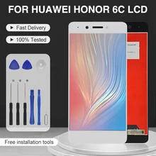 Catteny – ensemble écran tactile LCD de remplacement avec châssis, 5.0 pouces, Enjoy 6S, pour Huawei Honor 6C=