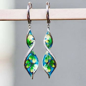 Buyee 925 Sterling Silver Fashion Clip Earring Women Beautifully Outlined Enamel Flower Earrings for Women Party Wedding Jewelry
Buyee 925 Sterling Silver Fashion Clip Earring Women Beautifully Outlined Enamel Flower Earrings for Women Party Wedding Jewelry