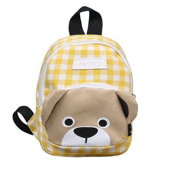 Plaid Pattern Kid Backpack Cute Cartoon Children's Kindergarten Schoolbag Student Storage Bag Mini Backpack for Girls 2020 New
Plaid Pattern Kid Backpack Cute Cartoon Children's Kindergarten Schoolbag Student Storage Bag Mini Backpack for Girls 2020 New