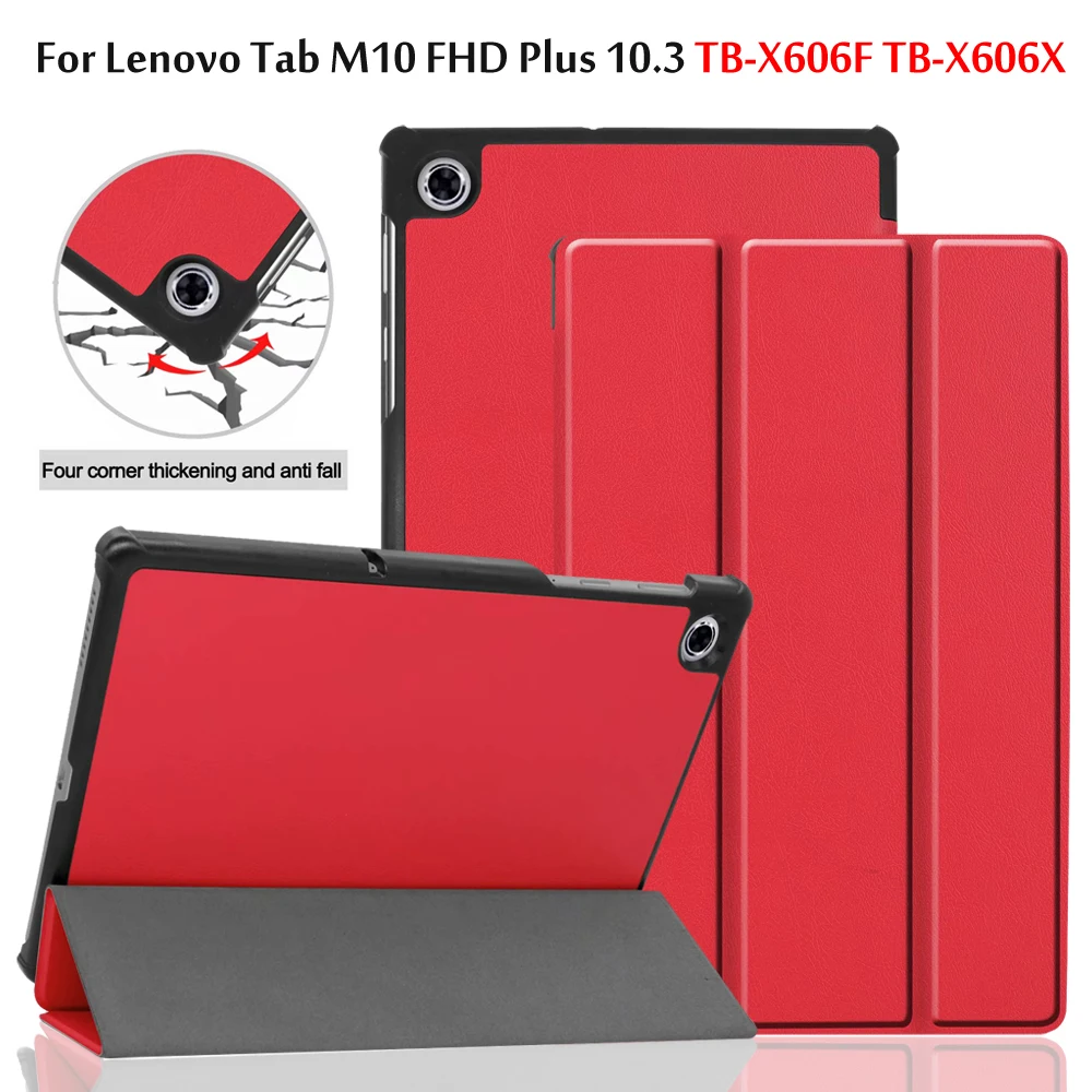 Ультратонкий магнитный складной флип-чехол для Lenovo Tab M10 FHD Plus 10,3 ТБ X606F/X606X 10,3 "Smart Cover Funda Skin Stand Shell
Ультратонкий магнитный складной флип-чехол для Lenovo Tab M10 FHD Plus 10,3 ТБ X606F/X606X 10,3 "Smart Cover Funda Skin Stand Shell