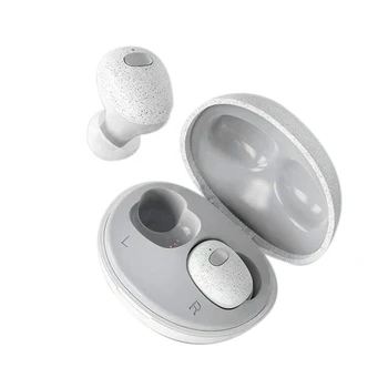 TWS True Wireless Earphones Earbuds Mini Bluetooth Headsets 5.0 Auto Pairing for Sports Running