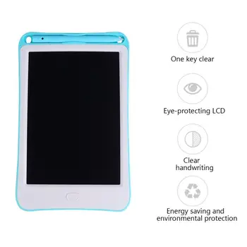 8.5inch LCD Panel Electronic Blackboard Children Graffiti Sketchpad Light Energy Writing Board Multifunctional Painting Supplies 
8.5inch LCD Panel Electronic Blackboard Children Graffiti Sketchpad Light Energy Writing Board Multifunctional Painting Supplies