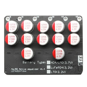 5A Balancer 3S-5 LTO Ver Battery Active Equalizer Balancer Energy Transfer Board Balance
5A Balancer 3S-5 LTO Ver Battery Active Equalizer Balancer Energy Transfer Board Balance