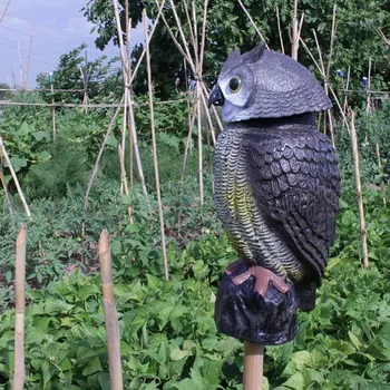 Newly Defenders Wind Action Owl Decoy Deterrent Scares Birds Scarer Repeller for Garden
Newly Defenders Wind Action Owl Decoy Deterrent Scares Birds Scarer Repeller for Garden