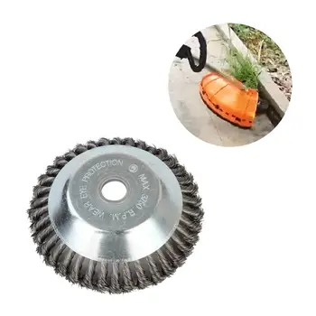 6/8 Inch Rounded Edge Steel Wire Trimmer Head Grass Brush Cutter Dust Removal Weeding Plate for Lawnmower (Silver)
6/8 Inch Rounded Edge Steel Wire Trimmer Head Grass Brush Cutter Dust Removal Weeding Plate for Lawnmower (Silver)