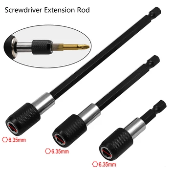 3pcs/Set 1/4 Inch Quick Hex Shank Release Magnetic Electric Screwdriver Extension Bit Holder 60 100 150mm Extension Rod Tools
3pcs/Set 1/4 Inch Quick Hex Shank Release Magnetic Electric Screwdriver Extension Bit Holder 60 100 150mm Extension Rod Tools