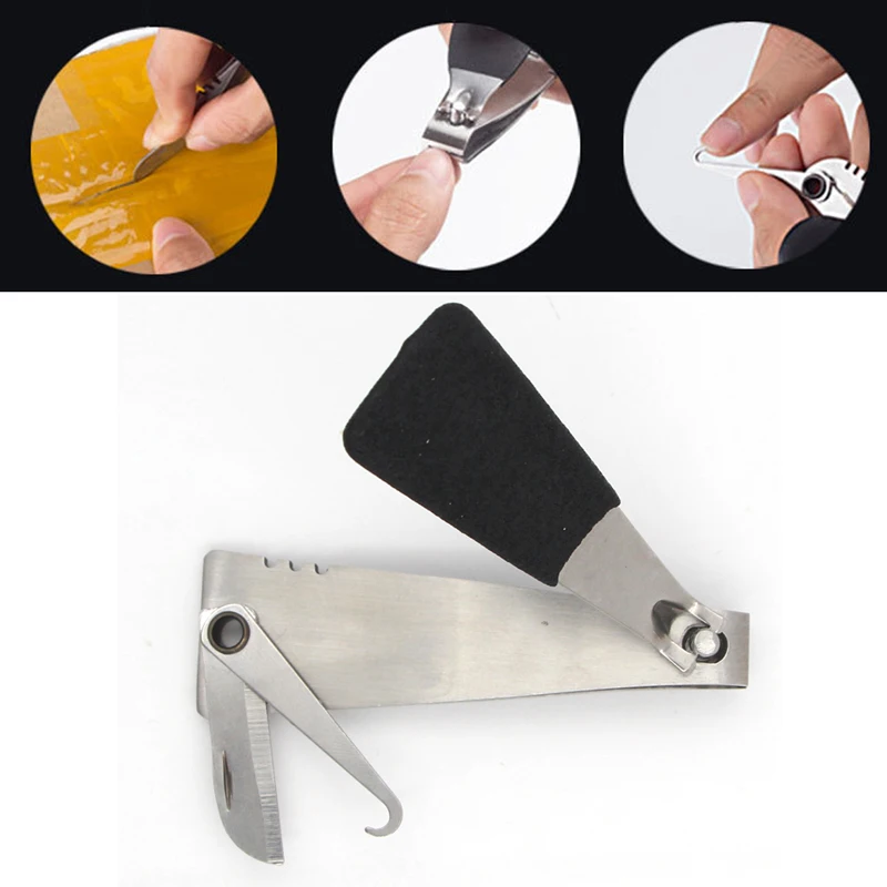 Crazy Shark 3in1 Multi-function Stainless Steel Fishing Line Nail Nipper Clipper Cutter Fish Tool
Crazy Shark 3in1 Multi-function Stainless Steel Fishing Line Nail Nipper Clipper Cutter Fish Tool