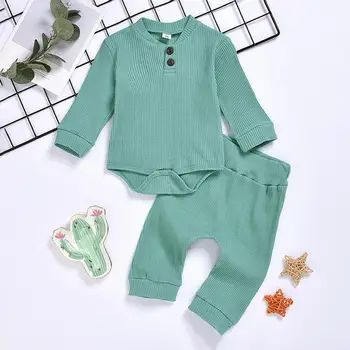 2pcs Baby Kid Girls Clothes Set Autumn Comfortable Simplicity Button Long Sleeve Pure Striped Round Neck Jumpsuit Trousers
2pcs Baby Kid Girls Clothes Set Autumn Comfortable Simplicity Button Long Sleeve Pure Striped Round Neck Jumpsuit Trousers