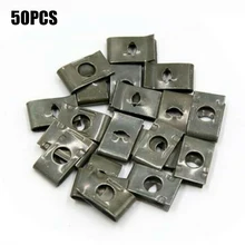50pcs/set Metal Car Speed Fastener U-Nuts Self Tapping Screw Spire Clips Spring Plate Auto Replacement Accessories
50pcs/set Metal Car Speed Fastener U-Nuts Self Tapping Screw Spire Clips Spring Plate Auto Replacement Accessories