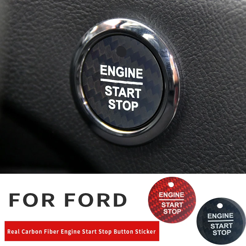Carbon Fiber Engine Start Stop Button Key Ignition Sticker For Ford Focus Everest Edge Mondeo Taurus F150 Explorer Accessories
Carbon Fiber Engine Start Stop Button Key Ignition Sticker For Ford Focus Everest Edge Mondeo Taurus F150 Explorer Accessories