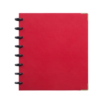 60 Sheets Insert Diary Planner Soft PU Shell Detachable Office School Black Red 8 Holes Loose Leaf Notebook Stationery Thickened 
60 Sheets Insert Diary Planner Soft PU Shell Detachable Office School Black Red 8 Holes Loose Leaf Notebook Stationery Thickened