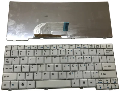 Новая белая клавиатура для acer Aspire One ZG5 D150 D210 D250 A110 A150 A150L ZA8 ZG8 Emachines EM250 US
Новая белая клавиатура для acer Aspire One ZG5 D150 D210 D250 A110 A150 A150L ZA8 ZG8 Emachines EM250 US
