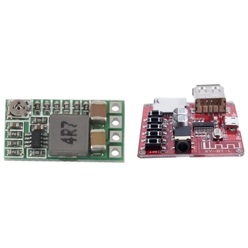 1 Pcs Efficiency 97.5% Ultra-Small Size DCDC Buck Module & 1 Pcs Bluetooth Decoder Board Amplifier Modified
1 Pcs Efficiency 97.5% Ultra-Small Size DCDC Buck Module & 1 Pcs Bluetooth Decoder Board Amplifier Modified