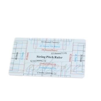 New Guitar Bass Fritz Ruler String Pitch Ruler Action Ruler Card Vernier Caliper
New Guitar Bass Fritz Ruler String Pitch Ruler Action Ruler Card Vernier Caliper
