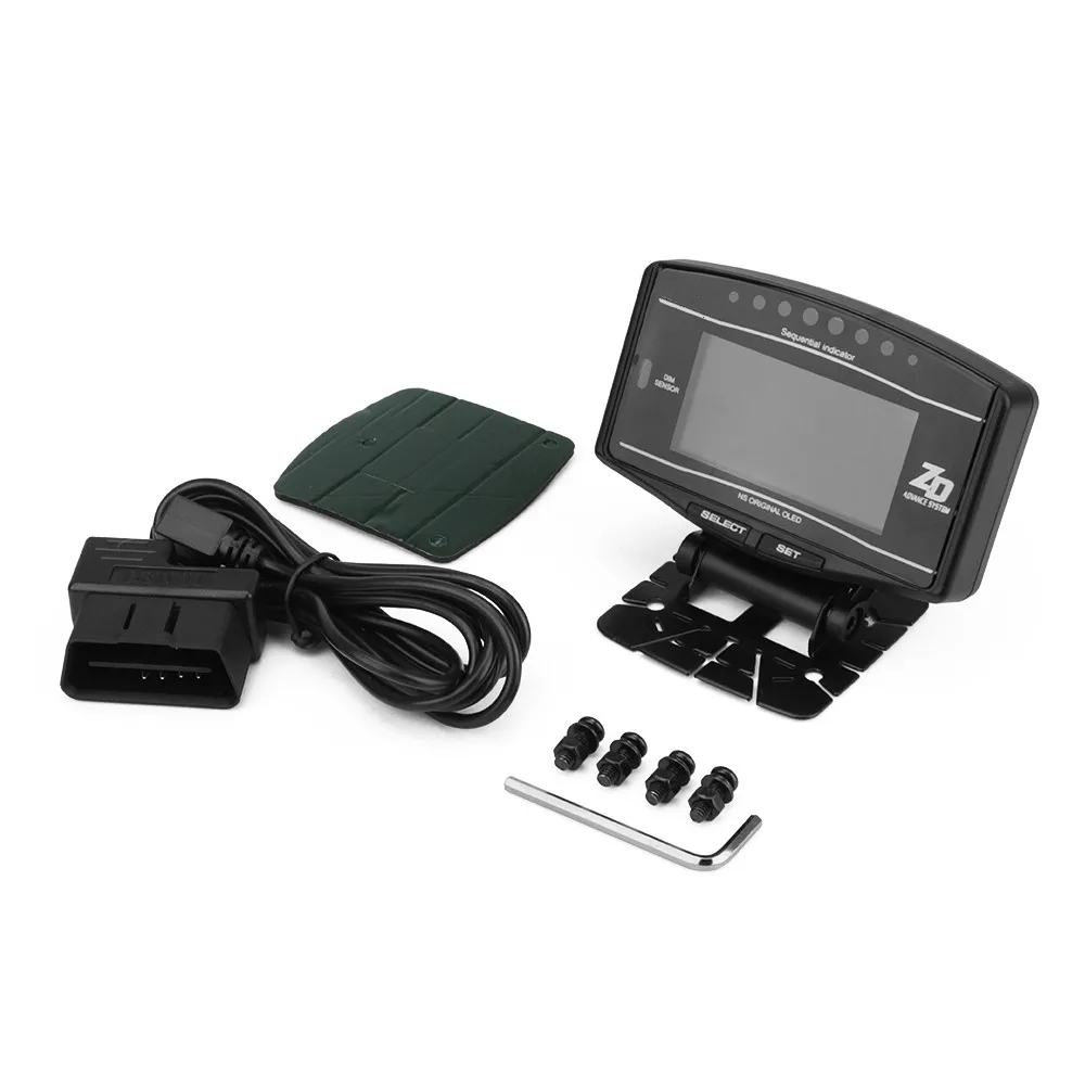 OBD2 Hud Head Up Display OBD Ii Digital Car 10 in1 racing style link Auto Gauge Sports Package Digital Tachometer Full Kit
OBD2 Hud Head Up Display OBD Ii Digital Car 10 in1 racing style link Auto Gauge Sports Package Digital Tachometer Full Kit