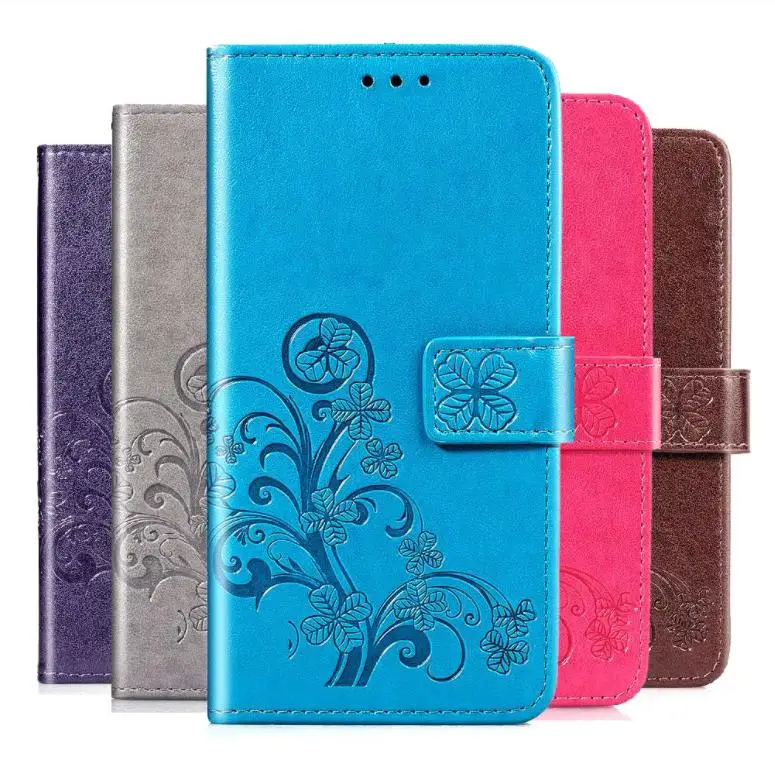Роскошный рельефный чехол с объемным цветком для Huawei Honor 7S 8S чехол-бумажник из