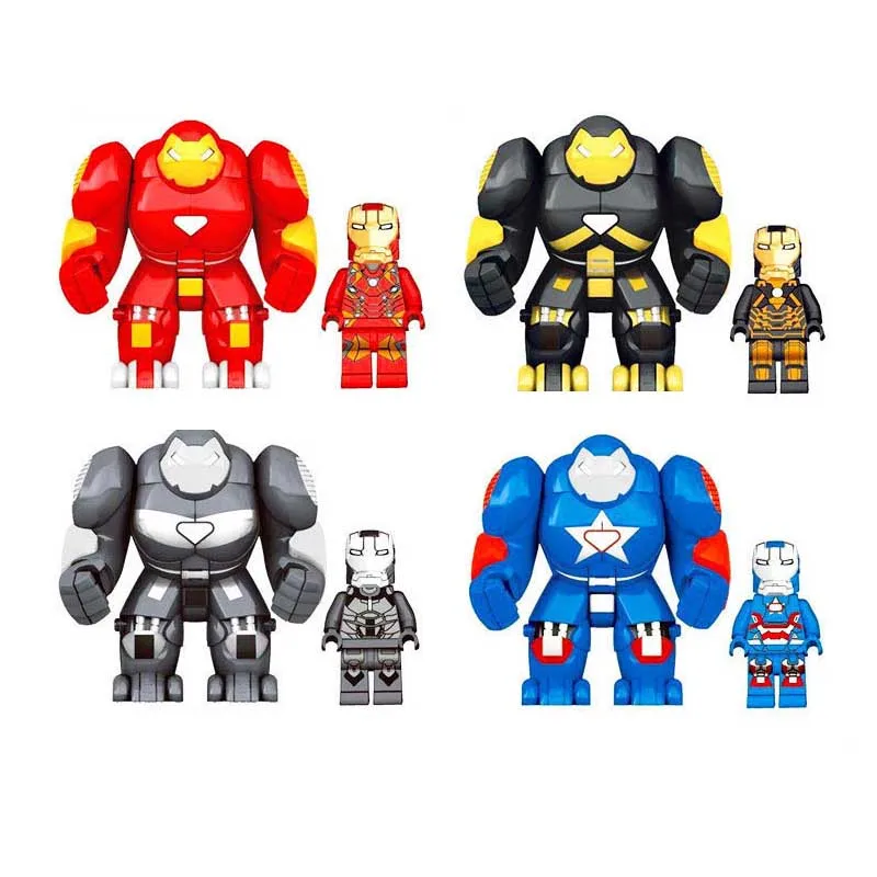 MR298 DC Marvel Super Heroes Iron Man With Hulkbuster Model Building Blocks Enlighten Figure Compatible With Legoings B766
MR298 DC Marvel Super Heroes Iron Man With Hulkbuster Model Building Blocks Enlighten Figure Compatible With Legoings B766