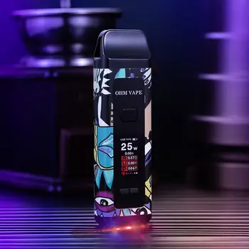 Ohm Vape MP60 Pod Mod Starter Kit with 1250mAh 60W Battery 0.4ohm Mesh Coil 3.7ml Cartridge Atomizer E Cigarette Vapor Pen Kit
Ohm Vape MP60 Pod Mod Starter Kit with 1250mAh 60W Battery 0.4ohm Mesh Coil 3.7ml Cartridge Atomizer E Cigarette Vapor Pen Kit