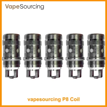 Vapesourcing P8 Coil for P8 Kit 0.18ohm/0.3ohm/0.5ohm Head Replacement Vapor Coil Electronic Cigarette
Vapesourcing P8 Coil for P8 Kit 0.18ohm/0.3ohm/0.5ohm Head Replacement Vapor Coil Electronic Cigarette