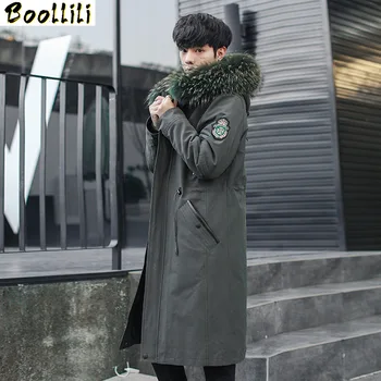Boollili Long Parka Real Fur Coat Men Winter Jacket Natural Rabbit Fur Liner Raccoon Fur Collar Parkas Hombre 2020
Boollili Long Parka Real Fur Coat Men Winter Jacket Natural Rabbit Fur Liner Raccoon Fur Collar Parkas Hombre 2020