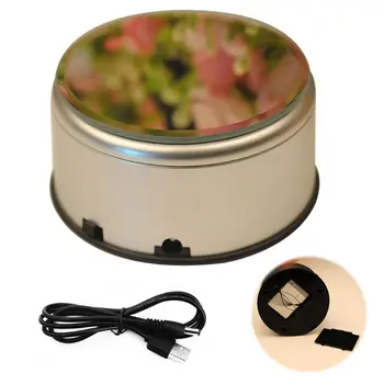 360 Degree Rotating Jewelry Display Stand Electric Turntable Showing Stand F3ME
360 Degree Rotating Jewelry Display Stand Electric Turntable Showing Stand F3ME