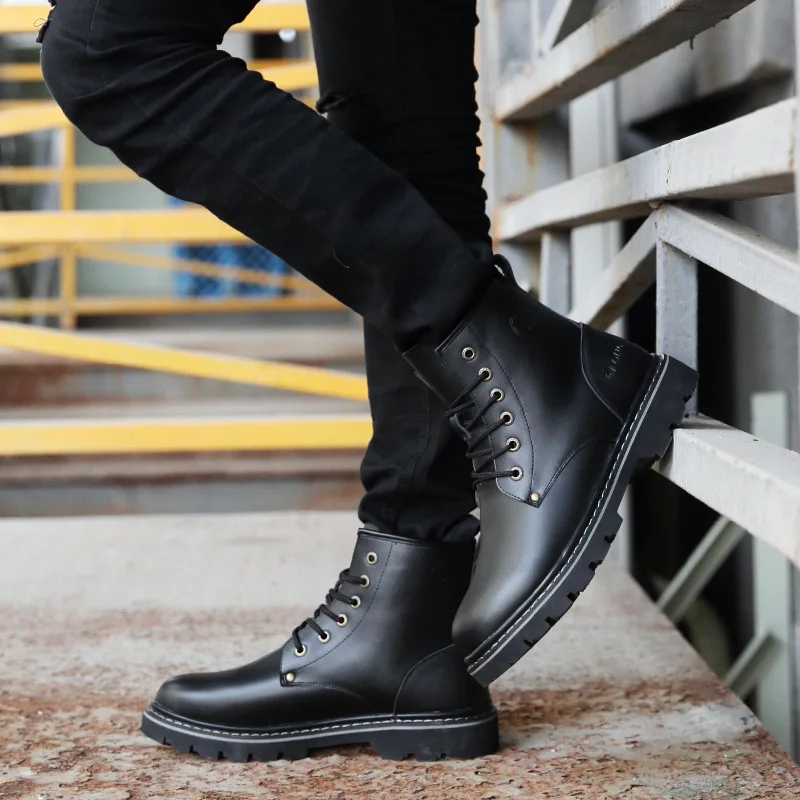 2017 Autumn And Winter New Style Anti-slip Snow Boots Men's Warm plus Velvet Teenager Hight-top Leather Boot STUDENT'S Shoes Cot
2017 Autumn And Winter New Style Anti-slip Snow Boots Men's Warm plus Velvet Teenager Hight-top Leather Boot STUDENT'S Shoes Cot