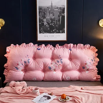 100*12*53cm PP Cotton Solid Pillow Removable Bed Lumbar Cushion Home Decoration Headboard Pillow
100*12*53cm PP Cotton Solid Pillow Removable Bed Lumbar Cushion Home Decoration Headboard Pillow