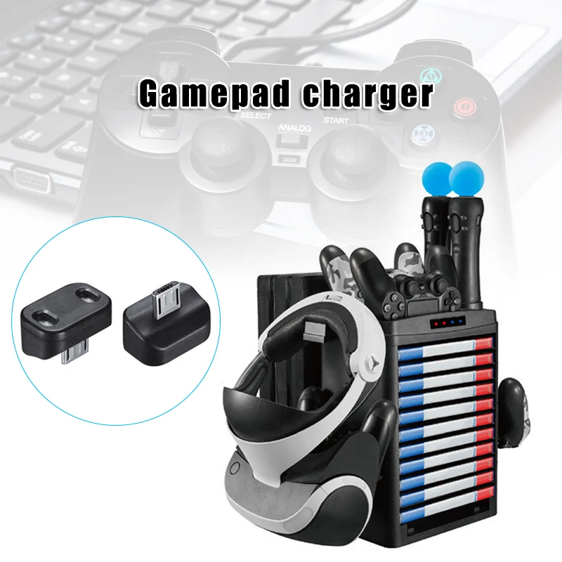 Charging Dock Cooling Fan Game Discs Storage Tower Vertical Stand For PS4 Pro Slim/Pro ING-SHIPPING
Charging Dock Cooling Fan Game Discs Storage Tower Vertical Stand For PS4 Pro Slim/Pro ING-SHIPPING