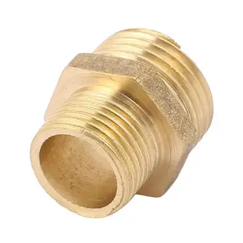 1/2 BSP 3/8 inch. BSP Male Thread for Brass Hose Coupling Hex Nipple Quick Adapter
1/2 BSP 3/8 inch. BSP Male Thread for Brass Hose Coupling Hex Nipple Quick Adapter