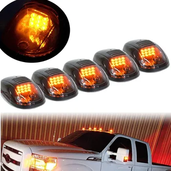 5 Pcs Smoked 12 LED Cab Roof Top Marker Running Marker Light For Dodge Ram Amber Truck SUV Off Road Set Car Decoration Light
5 Pcs Smoked 12 LED Cab Roof Top Marker Running Marker Light For Dodge Ram Amber Truck SUV Off Road Set Car Decoration Light