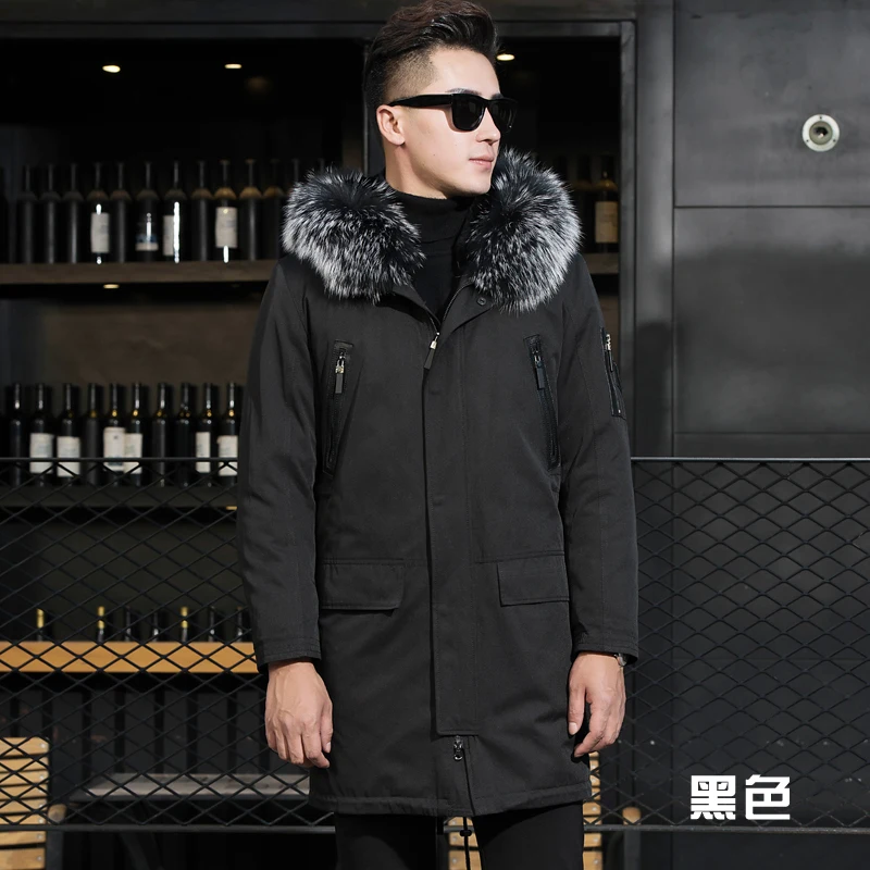 Coat Rabbit Liner Winter Jacket Men Real Raccoon Collar Jackets Plus Size Natural Fur Parka YY899
Coat Rabbit Liner Winter Jacket Men Real Raccoon Collar Jackets Plus Size Natural Fur Parka YY899