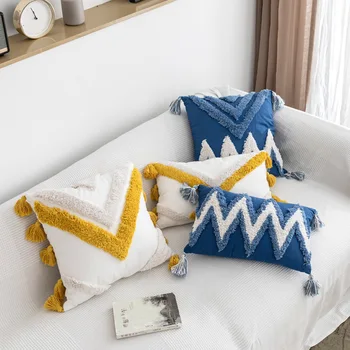 North European Style Three-dimensional Embroidery Sofa Cushion Bohemia Ins Wedding Pillow Case Waist Cushion Cover T453
North European Style Three-dimensional Embroidery Sofa Cushion Bohemia Ins Wedding Pillow Case Waist Cushion Cover T453