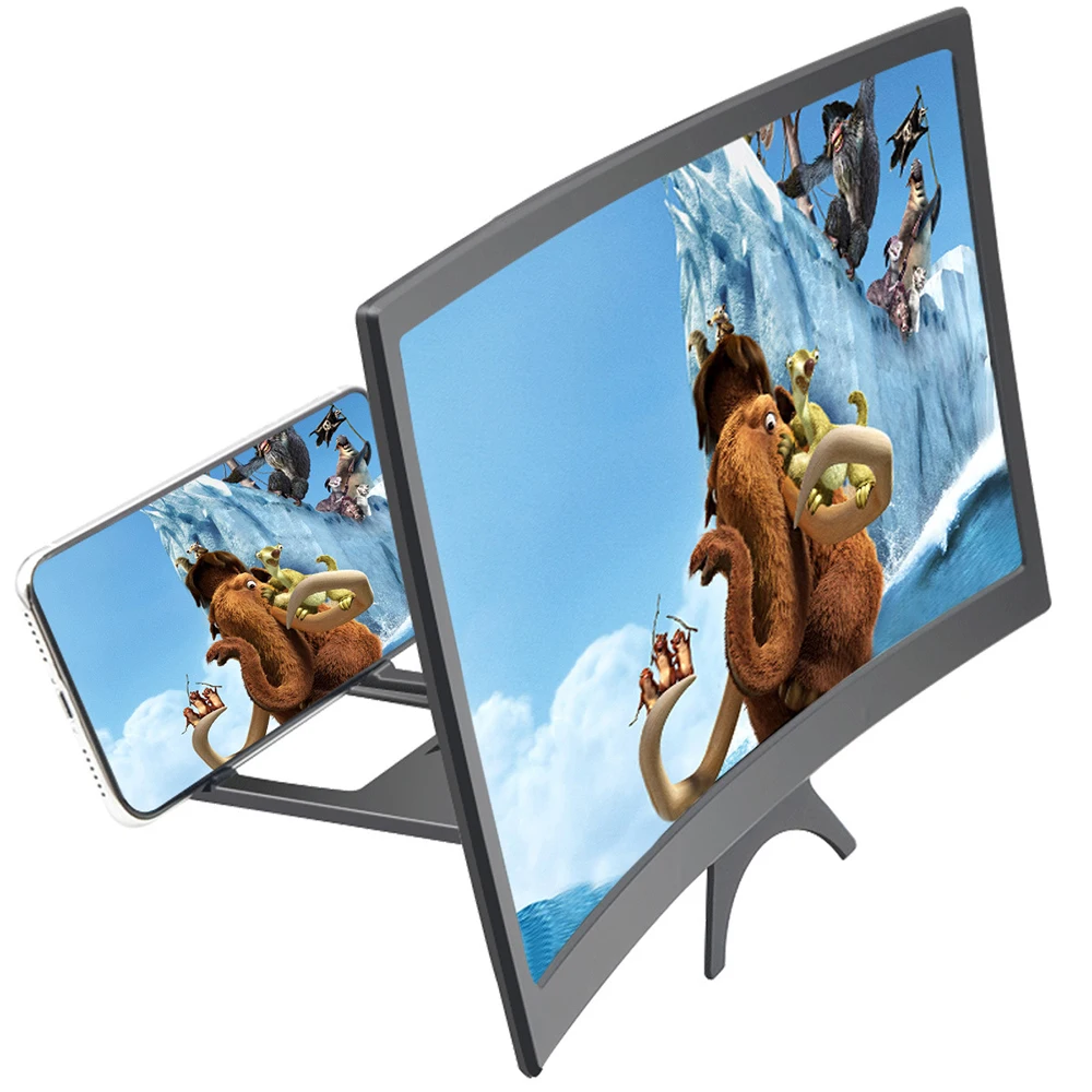 12 Inch Cell Phone Screen Amplifier Smartphone Mobile Curved Magnifier Projector HD Mobile Phone Stand For Enlarge Phone Screen
12 Inch Cell Phone Screen Amplifier Smartphone Mobile Curved Magnifier Projector HD Mobile Phone Stand For Enlarge Phone Screen
