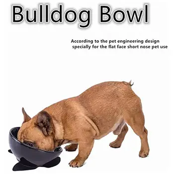 Ceramic Pet Dog Feeding Bowl Black Feeder for Teddy Flat Nose Bulldog Medium Large Pet Feeding Dishs Cats Dog Bowl Pet Supplies
Ceramic Pet Dog Feeding Bowl Black Feeder for Teddy Flat Nose Bulldog Medium Large Pet Feeding Dishs Cats Dog Bowl Pet Supplies