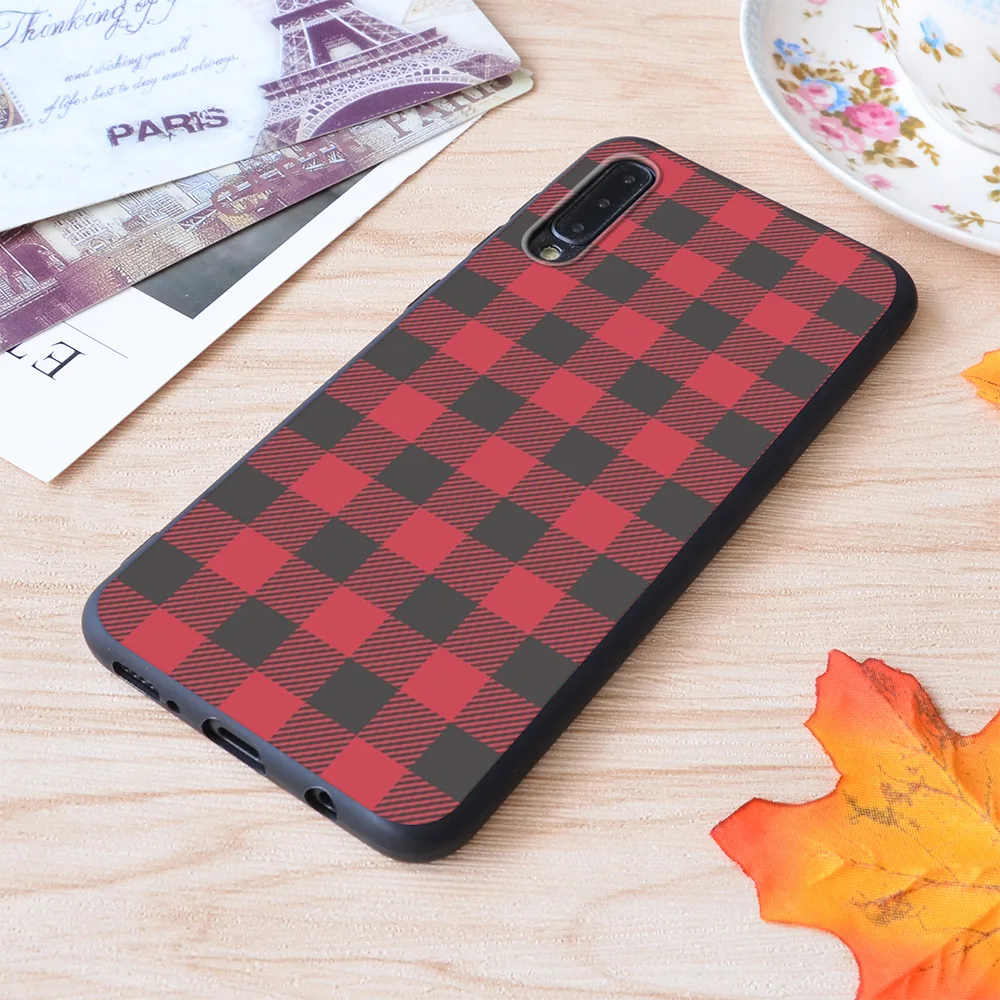 Red And Black Buffalo Plaid Print Soft Silicone Matt Case For Samsung Galaxy S Note and Galaxy A
Red And Black Buffalo Plaid Print Soft Silicone Matt Case For Samsung Galaxy S Note and Galaxy A
