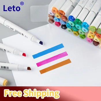 

Copic Markers Sketch Painted 60 Colors Twin Brush Finecolour Touch Manga Drawing Alcohol Oily Double-End Dot Pen Bookmark Art