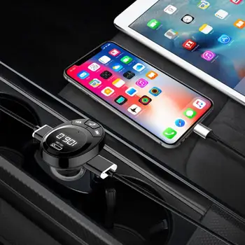 Car Bluetooth MP3 Player BT09 Car FM Transmitter Bluetooth 5.0 MP3 Player PD Fast Charging 2 USB Adapter
Car Bluetooth MP3 Player BT09 Car FM Transmitter Bluetooth 5.0 MP3 Player PD Fast Charging 2 USB Adapter