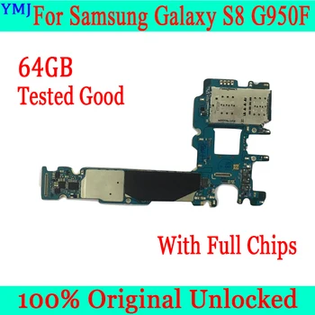 For Samsung Galaxy S8 G950F Original unlocked Motherboard 64GB,with Android System EU Version for Galaxy S8 G950F Logic boards
For Samsung Galaxy S8 G950F Original unlocked Motherboard 64GB,with Android System EU Version for Galaxy S8 G950F Logic boards