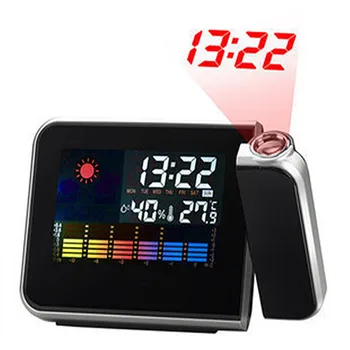Simple Personality Projection Alarm Clock Bedside Weather Forecast Color Weather Temperature Humidity Projection Alarm Clock New
Simple Personality Projection Alarm Clock Bedside Weather Forecast Color Weather Temperature Humidity Projection Alarm Clock New