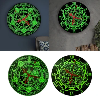 Luminous Wall Clock 12 Inch Round Silent Non Ticking Clock with Night Light
Luminous Wall Clock 12 Inch Round Silent Non Ticking Clock with Night Light