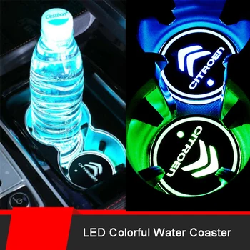 2Pcs Car Water Cup Mat LED Light for Citroen Aircross C5 Elysee Berlingo Xsara C3 C4 Picasso Sega Drinks Holder Auto Accessories
2Pcs Car Water Cup Mat LED Light for Citroen Aircross C5 Elysee Berlingo Xsara C3 C4 Picasso Sega Drinks Holder Auto Accessories