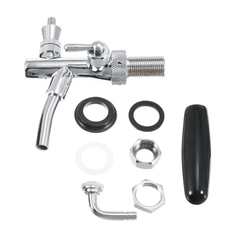 G5/8 Stainless Steel Chrome Beer Tap Adjustable Flow Control Switch Beer Tap Beer Faucet Bar Beer Machine Head Accessories Tool
G5/8 Stainless Steel Chrome Beer Tap Adjustable Flow Control Switch Beer Tap Beer Faucet Bar Beer Machine Head Accessories Tool