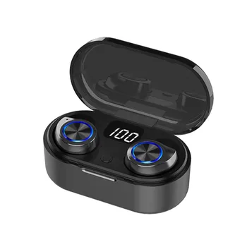 FDBRO Wireless Earphone Bluetooth V5.0Sports Wireless Earphone LED Display Touch Control Stereo Earbuds with Microphone Headset
FDBRO Wireless Earphone Bluetooth V5.0Sports Wireless Earphone LED Display Touch Control Stereo Earbuds with Microphone Headset