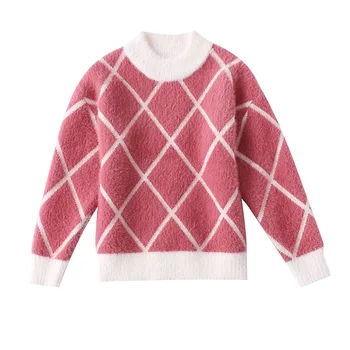 2020 New Fashion Girls Sweaters Thick Sweater 4-14years Children Sweaters Clothing Thick Knit Sweater
2020 New Fashion Girls Sweaters Thick Sweater 4-14years Children Sweaters Clothing Thick Knit Sweater