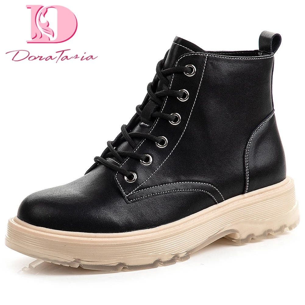 Doratasia 2020 genuine leather Autumn fashion shoes Woman Shoes boots Women shoes ankle Boots female booties 
Doratasia 2020 genuine leather Autumn fashion shoes Woman Shoes boots Women shoes ankle Boots female booties