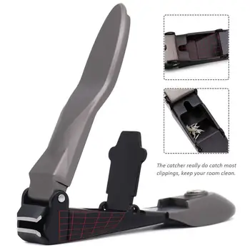 Professional Nail Trimmer High Quality Toe Nail Clipper Nail Clippers With Catcher Toenail Cutter Catches Clippings Fingernails
Professional Nail Trimmer High Quality Toe Nail Clipper Nail Clippers With Catcher Toenail Cutter Catches Clippings Fingernails