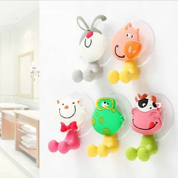 Cartoon Animal Toothbrush Holder for Kid Sucker Suction Hooks Hanging Bathroom Baby Toothpaste Shelf Baby Care 
Cartoon Animal Toothbrush Holder for Kid Sucker Suction Hooks Hanging Bathroom Baby Toothpaste Shelf Baby Care