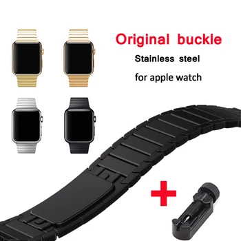 Original link bracelet for apple watch band 42mm 38mm apple watch 4 iwatch strap 44mm 40mm 3 2 1 stainless steel metal watchband
Original link bracelet for apple watch band 42mm 38mm apple watch 4 iwatch strap 44mm 40mm 3 2 1 stainless steel metal watchband