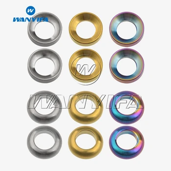 Wanyifa M6 Titanium Multiple Color Concave Washer Convex Washer Screw Bolts Pack of 2
Wanyifa M6 Titanium Multiple Color Concave Washer Convex Washer Screw Bolts Pack of 2